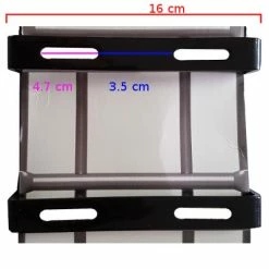 Adaptateur Pour Siège Bébé Sur Porte-bagages Vélo - Steco -Antivols vélo Soldes adaptateur pour siege bebe sur porte bagages velo steco full 6