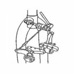 Trail-Gator Adaptateur Trailgator Pour Frein Cantilever Sur Vélo Enfant -Antivols vélo Soldes adaptateur trailgator pour frein cantilever sur velo enfant full 6