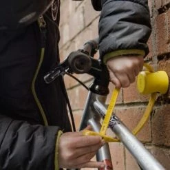 Ancre Noire Pour Vélo Avec Fixation Au Mur Ankr Mini Hiplok -Antivols vélo Soldes ancre noire pour velo avec fixation au mur ankr mini hiplok full 3