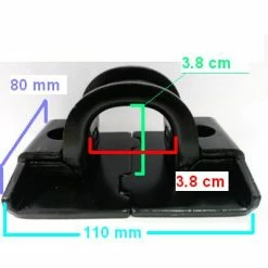 Abus Anneau Fixation Sol Et Mur Pour Vélo 9 Abus Anneau Fixation Sol Et Mur Pour Vélo -Antivols vélo Soldes anneau fixation sol et mur pour velo full 3