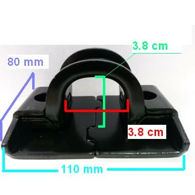 Abus Anneau Fixation Sol Et Mur Pour Vélo 5 Abus Anneau Fixation Sol Et Mur Pour Vélo – Image 3
