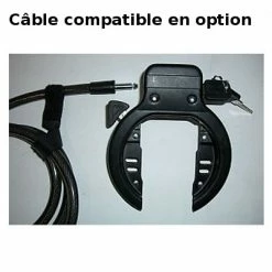 Point Antivol De Cadre XXL Plus Pour Roue Arrière De Vélo -Antivols vélo Soldes antivol de cadre xxl plus pour roue arriere de velo full 3
