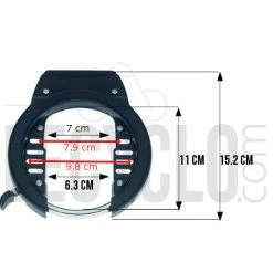 Point Antivol De Cadre XXL Plus Pour Roue Arrière De Vélo -Antivols vélo Soldes antivol de cadre xxl plus pour roue arriere de velo full 4