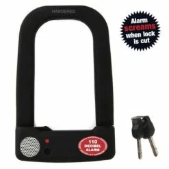 Antivol Vélo U à Clefs Avec Alarme De 110 Db Ultra Lock Alarm -Antivols vélo Soldes antivol velo u a clefs avec alarme de 110 db ultra lock alarm full 3
