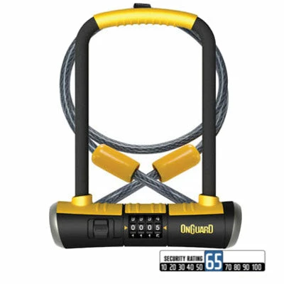 Antivol Vélo U à Code Et Câble 120 Cm Bulldog Combo DT Onguard 3 Antivol Vélo U à Code Et Câble 120 Cm Bulldog Combo DT Onguard