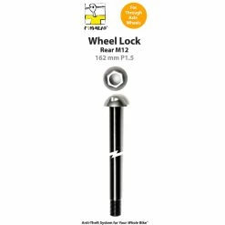 Antivol Pour Roues Avant Et Arrière à Axe Traversant M12 Pinhead -Antivols vélo Soldes axe antivol traversant roue arriere m12 162 1.5