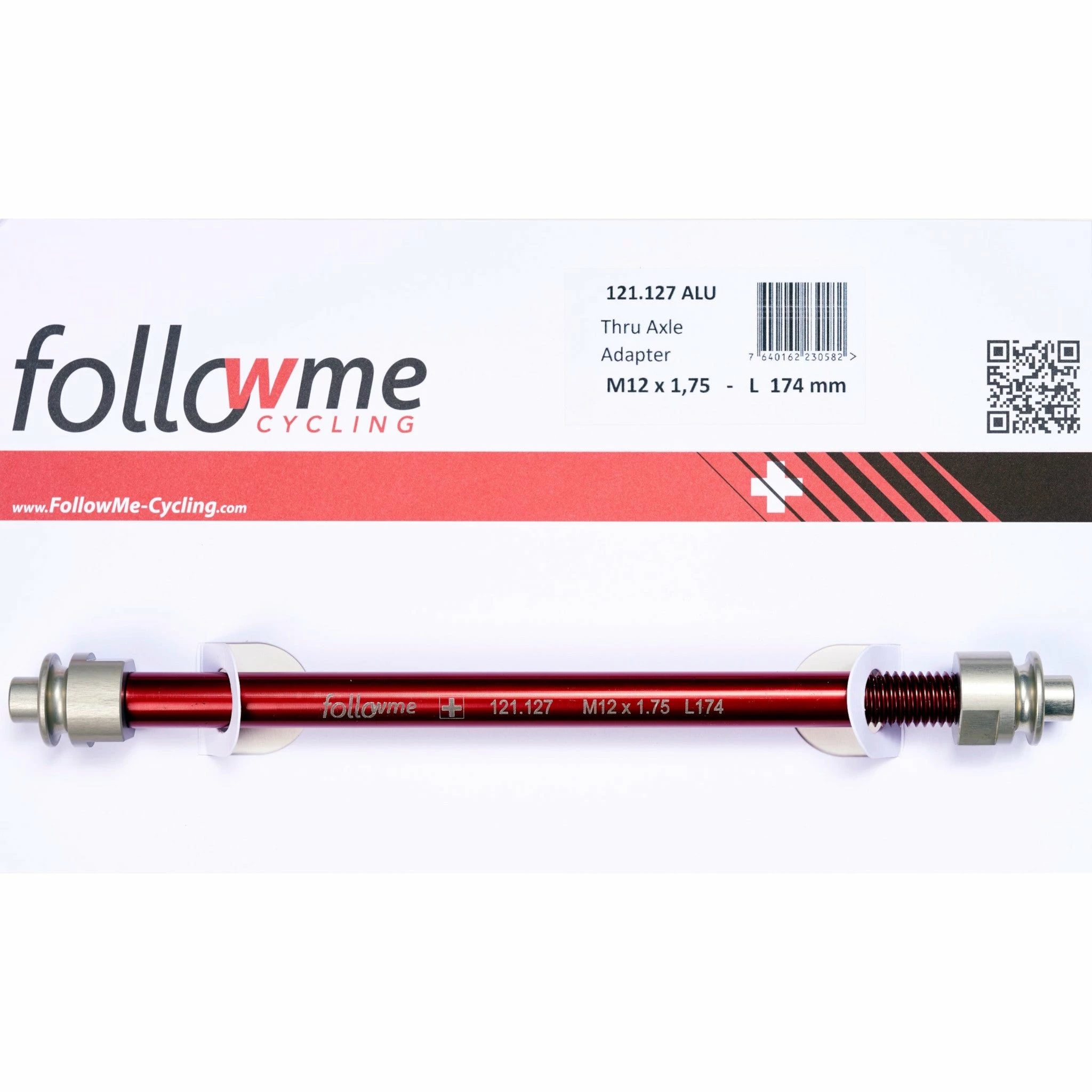 FollowMe Axe De Roue Arrière M12 Pour Adaptation Follow Me 4 FollowMe Axe De Roue Arrière M12 Pour Adaptation Follow Me – Image 2