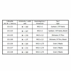 FollowMe Axe De Roue Arrière M12 Pour Adaptation Follow Me 11 FollowMe Axe De Roue Arrière M12 Pour Adaptation Follow Me -Antivols vélo Soldes axe de roue arriere m12 pour adaptation follow me full 5