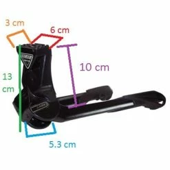 Béquille Double URSUS Jumbo 28 Pouces -Antivols vélo Soldes bequille double ursus jumbo 28 pouces full 4