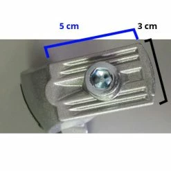 Béquille Latérale Argent Pour VAE Et Vélo Lourd Kaiser - Ursus -Antivols vélo Soldes bequille laterale argent pour vae et velo lourd kaiser ursus full 3