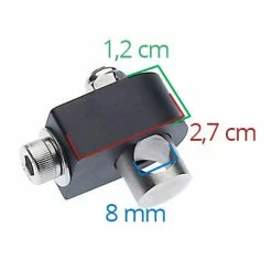 Bloc De Serrage Tige De Porte Bagages Arrière Tubus / Racktime -Antivols vélo Soldes bloc de serrage tige de porte bagages arriere tubus racktime full 3