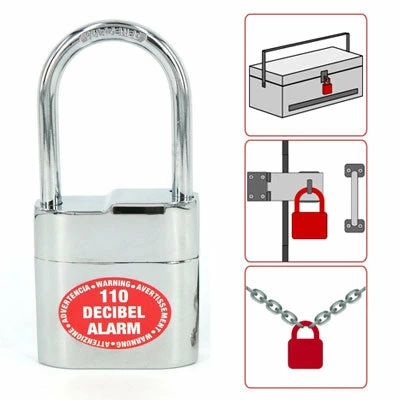 Cadenas Avec Alarme Pour Accessoire Et Cable Vélo Lock Alarm 5 Cadenas Avec Alarme Pour Accessoire Et Cable Vélo Lock Alarm – Image 3