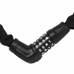 Chaîne Antivol Vélo à Code 75 Cm Maillon 5 Mm 5805C Abus -Antivols vélo Soldes chaine antivol velo a code 75 cm maillon 5 mm 5805c abus full 2