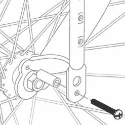 Wald Déport Pour Fixation Porte-bagages -Antivols vélo Soldes deport pour fixation porte bagages full 3