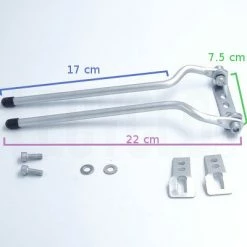 Point Fixation Pour Porte Bagage Vélo -Antivols vélo Soldes fixation pour porte bagage velo full 4