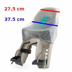 Housse De Protection Pluie Pour Siège Bébé Mini Polisport -Antivols vélo Soldes housse de protection pluie pour siege bebe mini polisport full 2
