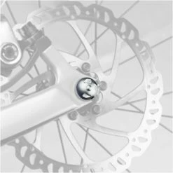 Antivols Pour Roue Avant Et Arrière Avec Axe à Serrage Rapide Pinhead 11 Antivols Pour Roue Avant Et Arrière Avec Axe à Serrage Rapide Pinhead -Antivols vélo Soldes lot de 2 verrous a relachement rapide verrous pour roues 2