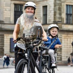 Pare-brise Teinté Pour Siège Vélo Enfant Urban Iki Marron -Antivols vélo Soldes pare brise teinte pour siege velo enfant urban iki marron full 3