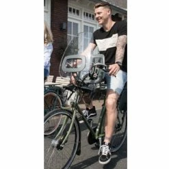 Pare Brise Vélo Pour Siège Bobike One+ Mini 12 Pare Brise Vélo Pour Siège Bobike One+ Mini -Antivols vélo Soldes pare brise velo pour siege bobike one mini gris full 4