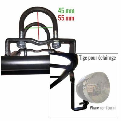 Porte Bagage De Vélo Avant Large Steco 7 Porte Bagage De Vélo Avant Large Steco – Image 5