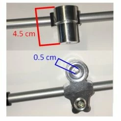 Ostand Porte Bagage Vélo Avant Argent -Antivols vélo Soldes porte bagage velo avant argent full 4