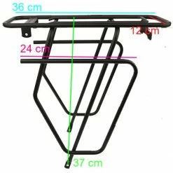 Porte-bagages Arrière Jusqu'à 25 Kg Tublic Slim Steco -Antivols vélo Soldes porte bagages arriere jusqu a 25 kg tublic slim steco full 3