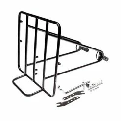 Porte-bagages Avant Noir Pour Vélo Frontière - BLB -Antivols vélo Soldes porte bagages avant noir pour velo frontiere blb full 5