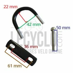 Porte Bagages Avant Vélo 26 à 28 Pouces Lowrider LR-F02 XLC -Antivols vélo Soldes porte bagages avant velo 26 a 28 pouces lowrider lr f02 xlc full 5