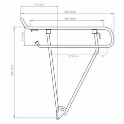 Porte Bagages Vélo Arrière Racktime Addit 26 à 28 Pouces -Antivols vélo Soldes porte bagages velo arriere racktime addit 26 a 28 pouces full 6
