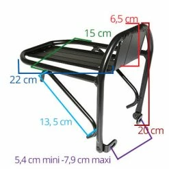 Brandless Porte-bagages Vélo Avant 26 à 29 Pouces Sur Tasseaux De Freins 11 Brandless Porte-bagages Vélo Avant 26 à 29 Pouces Sur Tasseaux De Freins -Antivols vélo Soldes porte bagages velo avant 26 a 29 pouces sur tasseaux de freins full 4