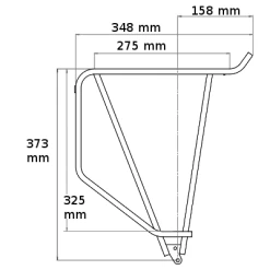 Porte Bagages Vélo Cargo Charges Lourdes Tubus -Antivols vélo Soldes porte bagages velo cargo charges lourdes tubus full 5