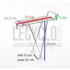 Porte-bagages Vintage Pour Vélo 215 Wald -Antivols vélo Soldes porte bagages vintage pour velo 215 wald full 3