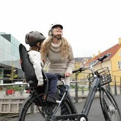 Siège Vélo Junior Porte-bagages Arrière Pliant Minia -Antivols vélo Soldes porte bebe velo arriere pb minia