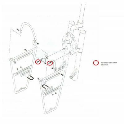 Brandless Porte Sacoche Avant Pour Fourche Rigide Ou Suspendue 4 Brandless Porte Sacoche Avant Pour Fourche Rigide Ou Suspendue – Image 2