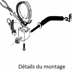 Ressort De Direction De Vélo DeLuxe Fourche Rigide - Hebie -Antivols vélo Soldes ressort de direction de velo deluxe fourche rigide hebie full 3