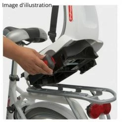 Siège Enfant Guppy Junior Sur Porte Bagage Arrière - Polisport -Antivols vélo Soldes siege enfant guppy junior sur porte bagage arriere polisport full 5