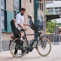 Siège Vélo Enfant Arrière Sur Cadre Urban Iki Noir -Antivols vélo Soldes siege velo enfant arriere sur cadre urban iki noir full 5