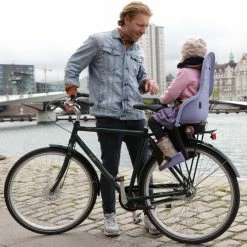 Siège Vélo Junior Porte-bagages Arrière Pliant Minia -Antivols vélo Soldes siege velo enfant porte bagages minia